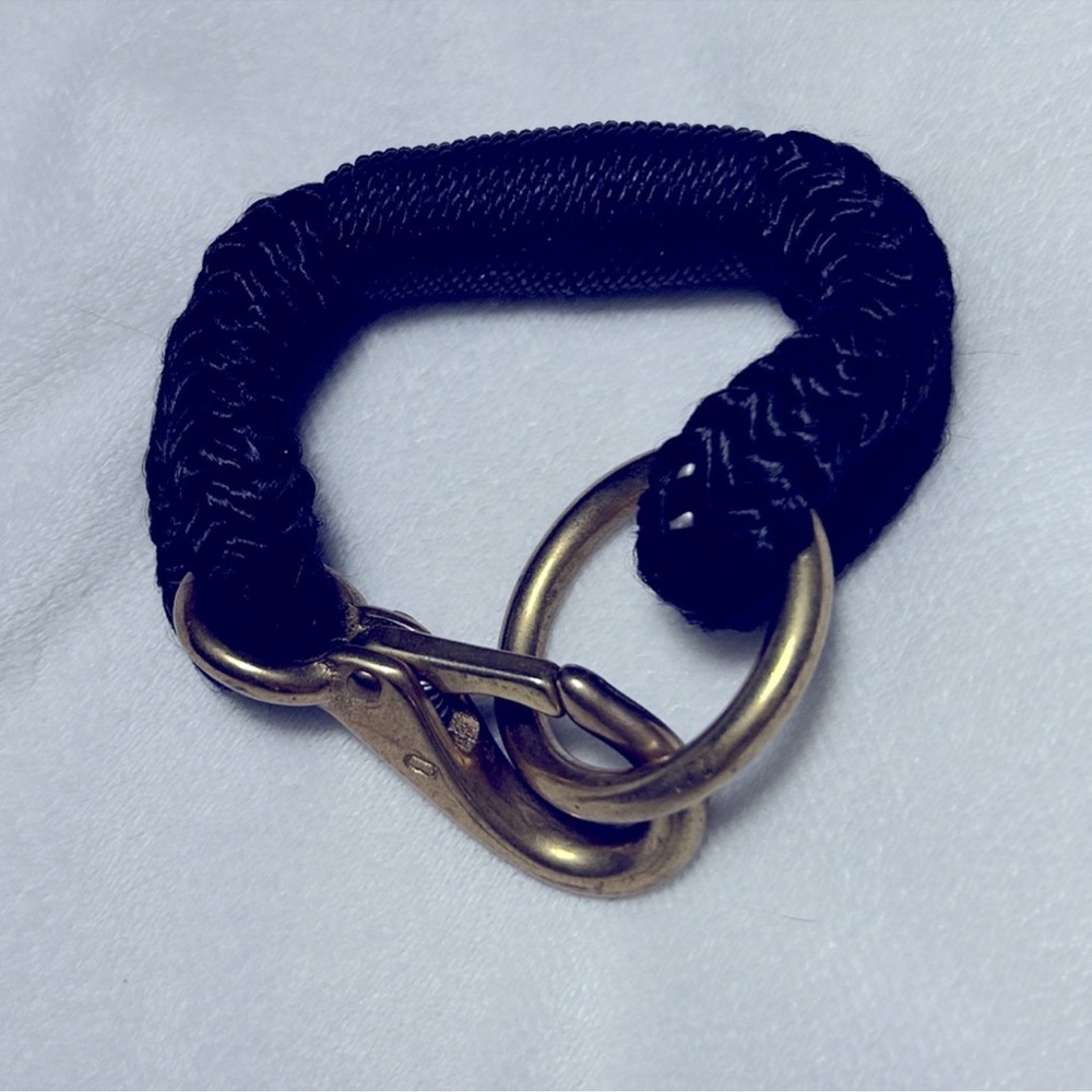 Vintage Original Black Rope w/ Golden Hook Bracelet 🔥A STEAL🔥Low offer is $105